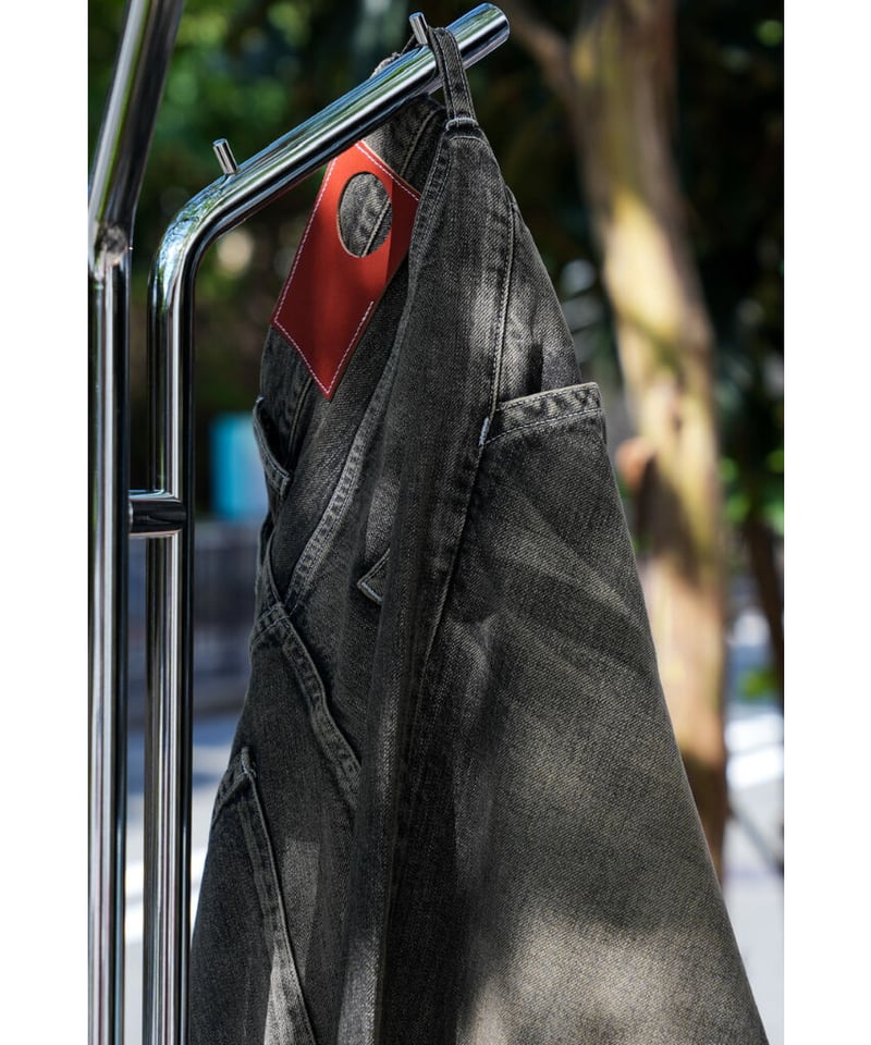 ENCOMING SLASHED DENIM TROUSER | MusterWerk Sud. ENCOMING SLASHED DENIM TROUSER | MusterWerk Sud.