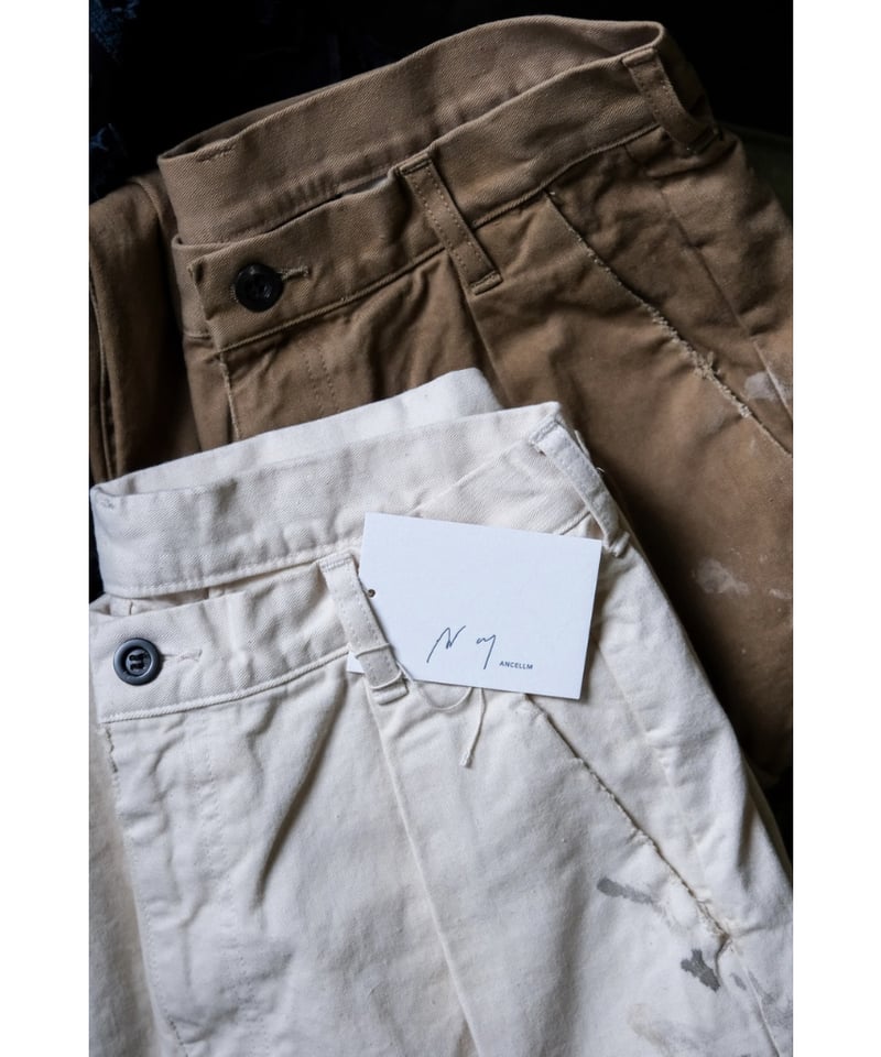 ANCELLM PAINT CHINO TROUSERS | MusterWerk Sud.