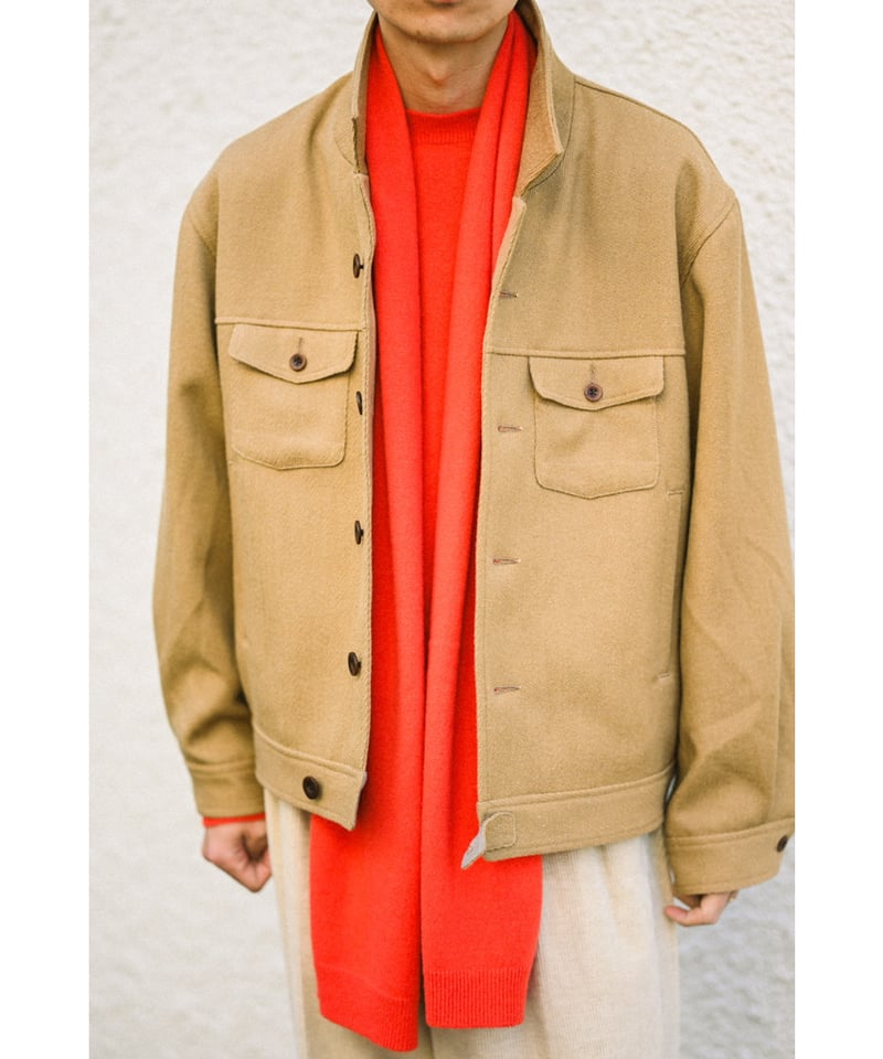 Olde H & Daughter AGED CASHMERE SCARF | MusterW