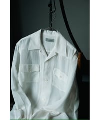 ENCOMING "Exclusive" OPEN COLLAR SHIRT