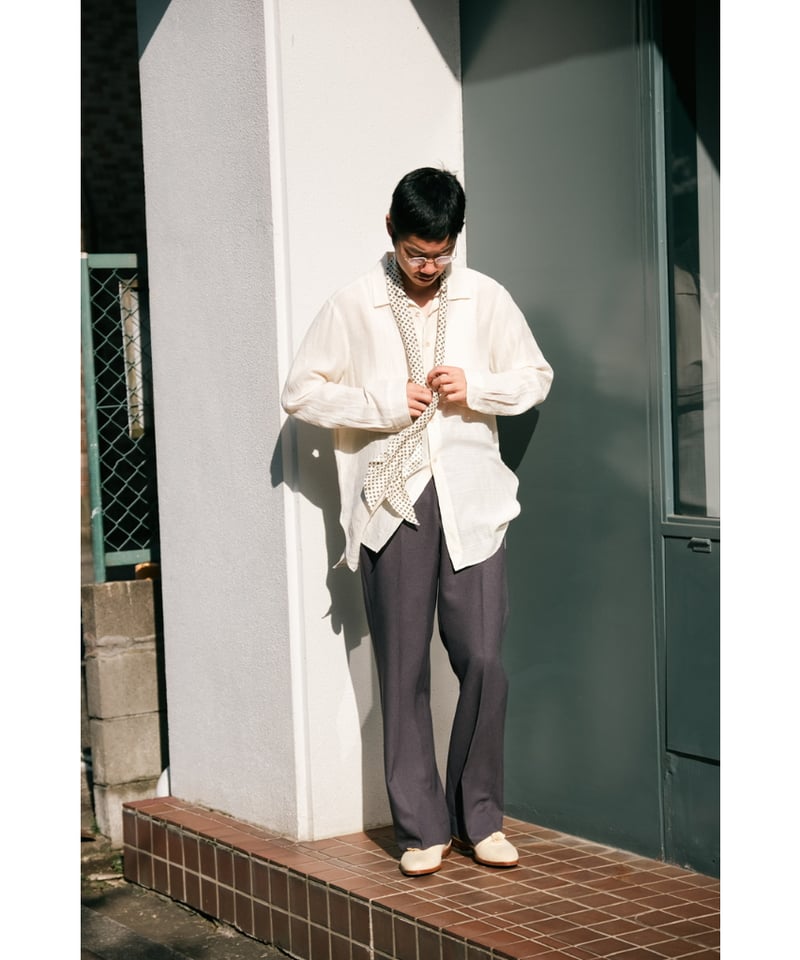 スーツ m's braque NEW FLAIRPANTS MIXTWEED KHAKI スーツ m's braque NEW FLAIRPANTS MIXTWEED KHAKI m's braque
