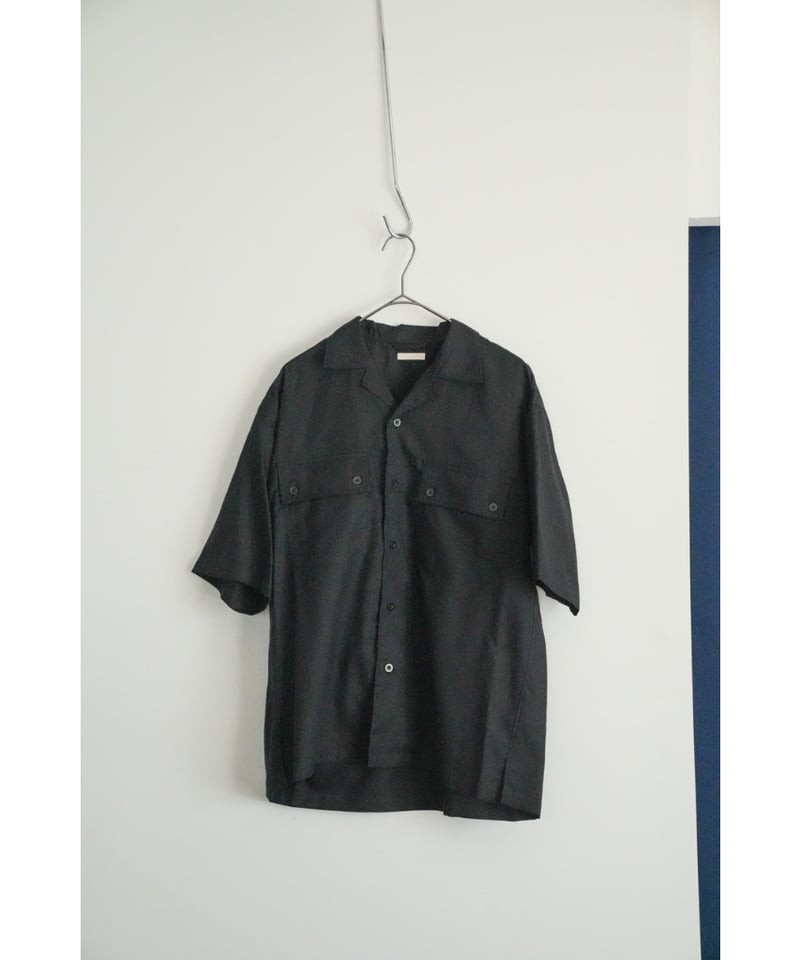 トップス ULTERIOR SILKY SOFT TWILL SHIRT ULTERIOR｜SILKY SOFT TWILL O/C SHIRT- STOTELA clothing store