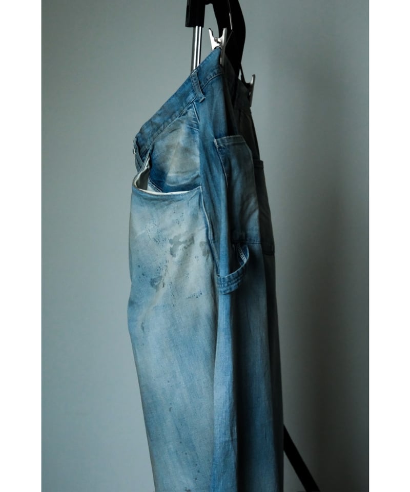 パンツ ANCELLM AGING PAINTER PANTS INDIGO ANCELLM - AGING PAINTER PANTS/INDIGO | NapsNote