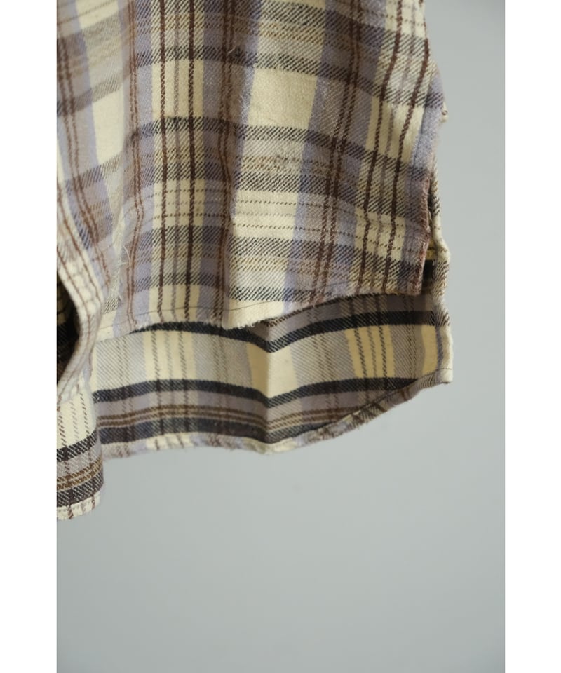 ANCELLM NEL CHECK OVER WORK SHIRT | MusterWerk