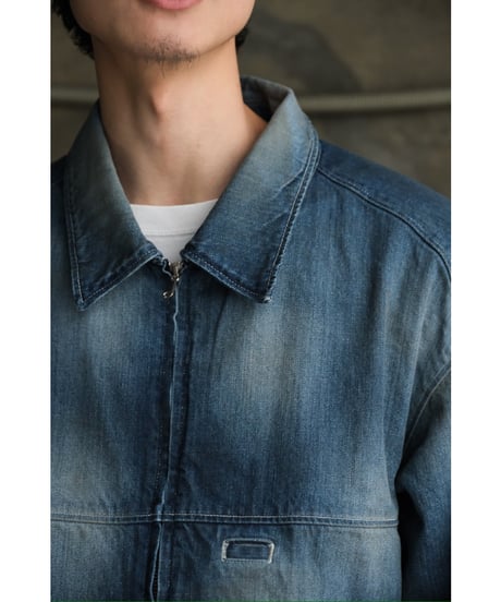ANCELLM DENIM ZIPUP JACKET