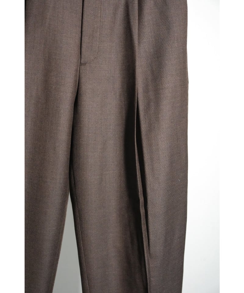 BISOWN MIDDLEWOOL DEEPTUCK TROUSERS | MusterWer