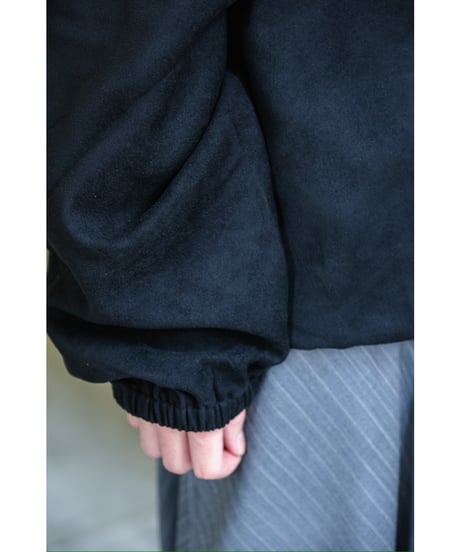 ANCELLM VEAGAN SUEDE KIMONO BLOUSON