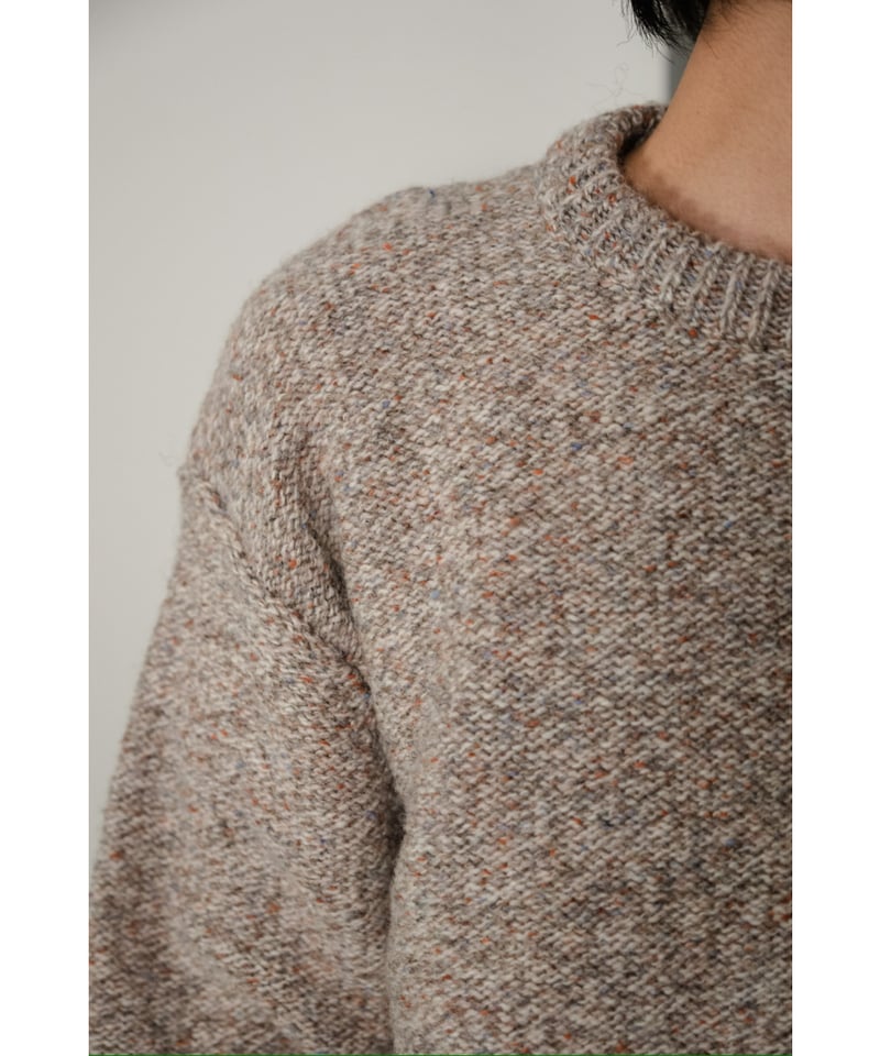 トップス Caledoor British Wool Crew Neck Knit Caledoor British Wool Crew Neck Knit Made by ma