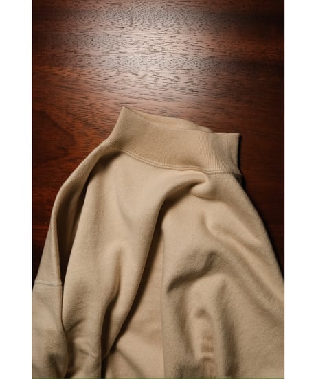 Olde Homesteader RUSTIC JERSEY BOTTOLE NECK SWEATER