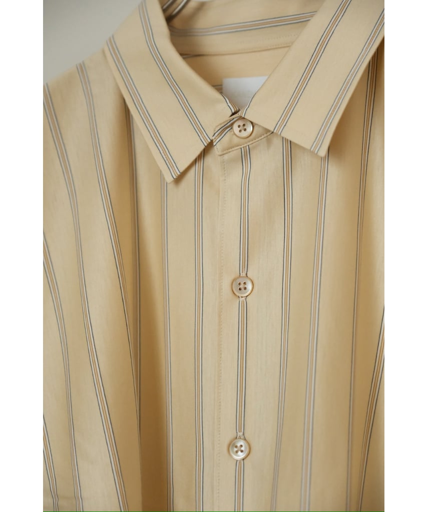 KANEMASA PHIL. 46G Atmosphere Stripe Shirt | Mu