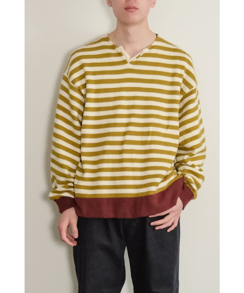 トップス obafer Exclusive cotton skipper pullover obafer 