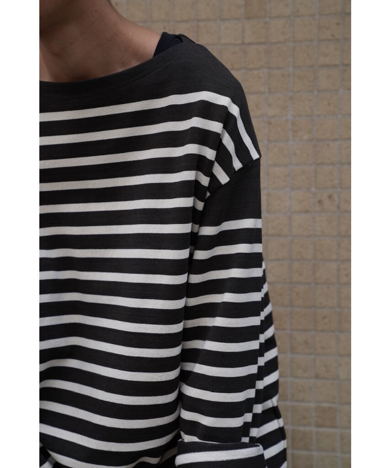 blurhms ROOTSTOCK Border Basque Shirt | MusterW blurhms ROOTSTOCK Border Basque Shirt | MusterW