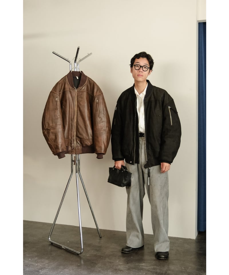 CCU BOMBER JACKET ボンバージャケット　ma-1 CCU BOMBER JACKET BLACK - Mens | rroomm onlinestore（ルーム