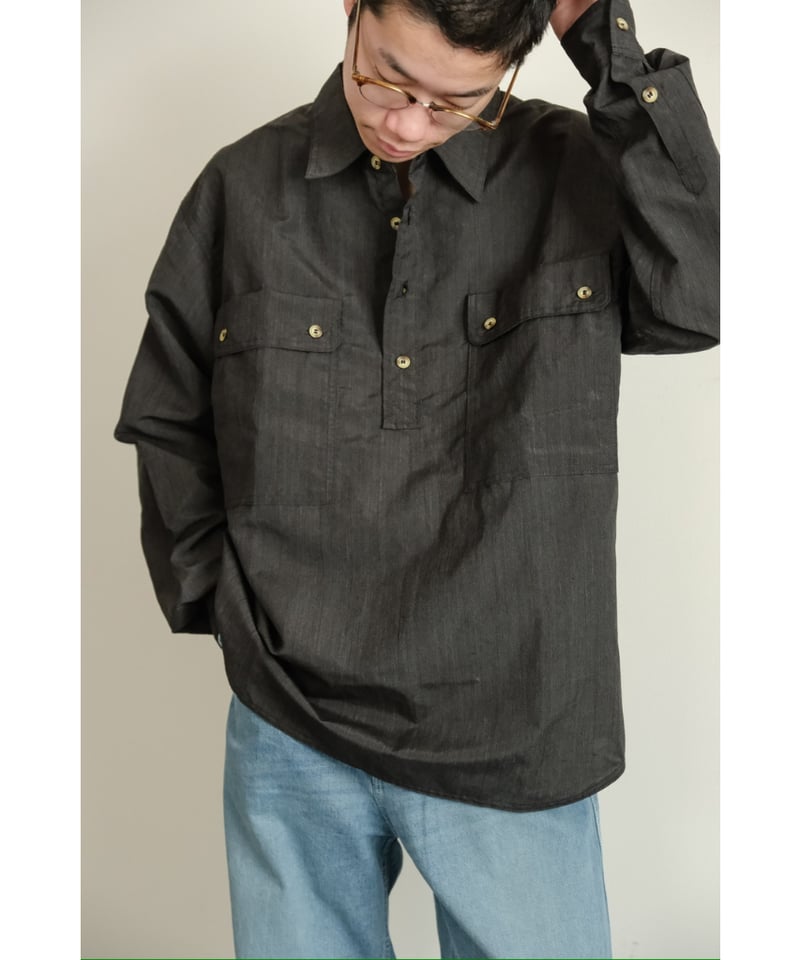 トップス ye olde and new man randonneur pullover RANDONNEUR02 PULLOVER SHIRT | BRAND,YE OLDE AND NEW MAN