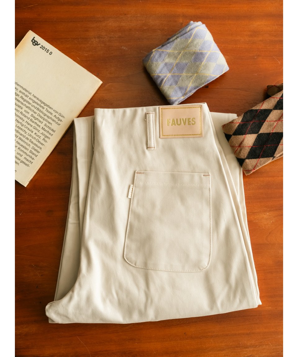 Fauves EXTRAS サイズ4 wide leg FAUVES /フォーヴ】710 EXTRAS WIDE LEG
