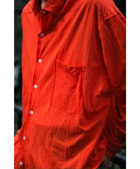KANEMASA PHIL. "Exclusive" 46G Artisan Crepe Jersey Shirt