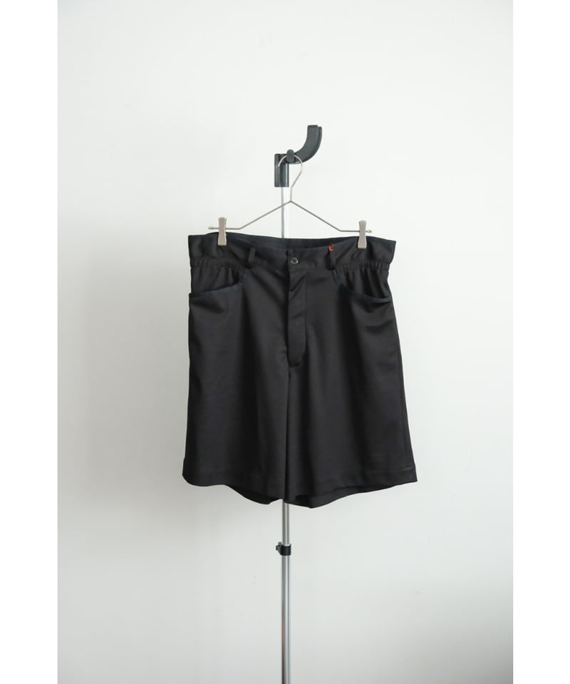 MORABITO モラビト ギャザー パンツ 38 ブラック MAISON CLUB（メゾンクラブ）の「【MAISON CLUB】リップストップ