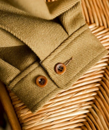 Gorsch "Limited" Vintage Serge Wool Cropped Jacket