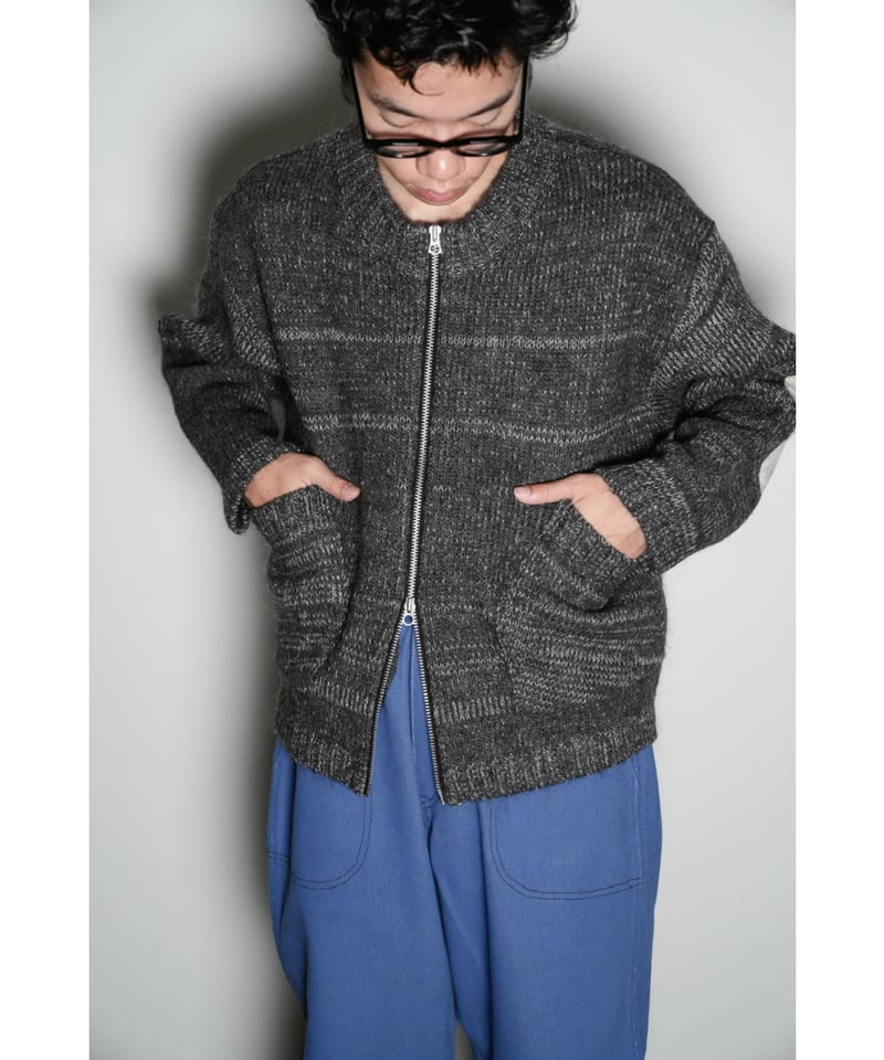 ENCOMING KNITTED TWO POCKET BLOUSON | MusterWer