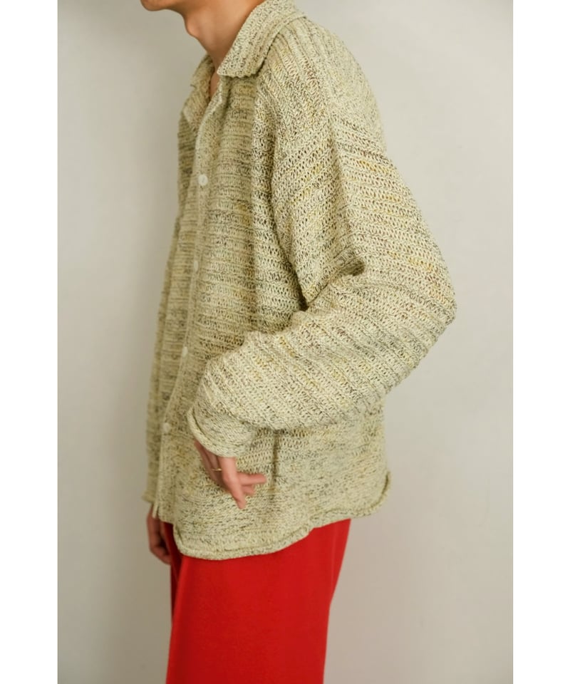 Olde H & Daughter COTTON WRAP STITCHES CARDIGAN