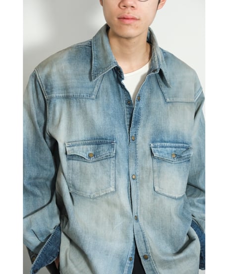 ANCELLM DENIM WESTERN SHIRT