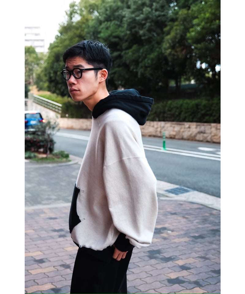 ANCELLM 2TONE AGING HOODIE | MusterWerk Sud. ANCELLM 2TONE AGING HOODIE | MusterWerk Sud.