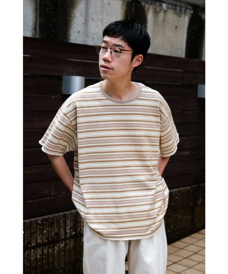ANCELLM MULTI BORDER T-SHIRT | MusterWerk Sud