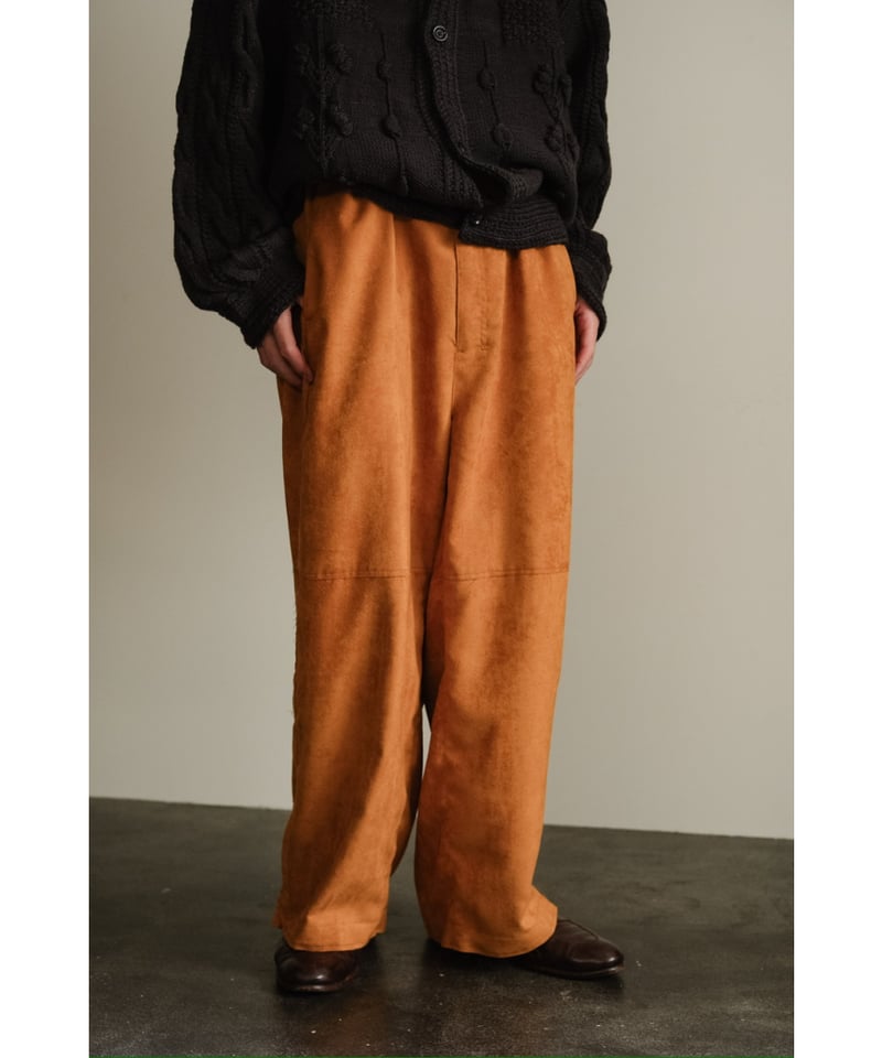 ANCELLM VEGAN LEATHER SIDE LINE PANTS | MusterW ANCELLM VEGAN LEATHER SIDE LINE PANTS | MusterW