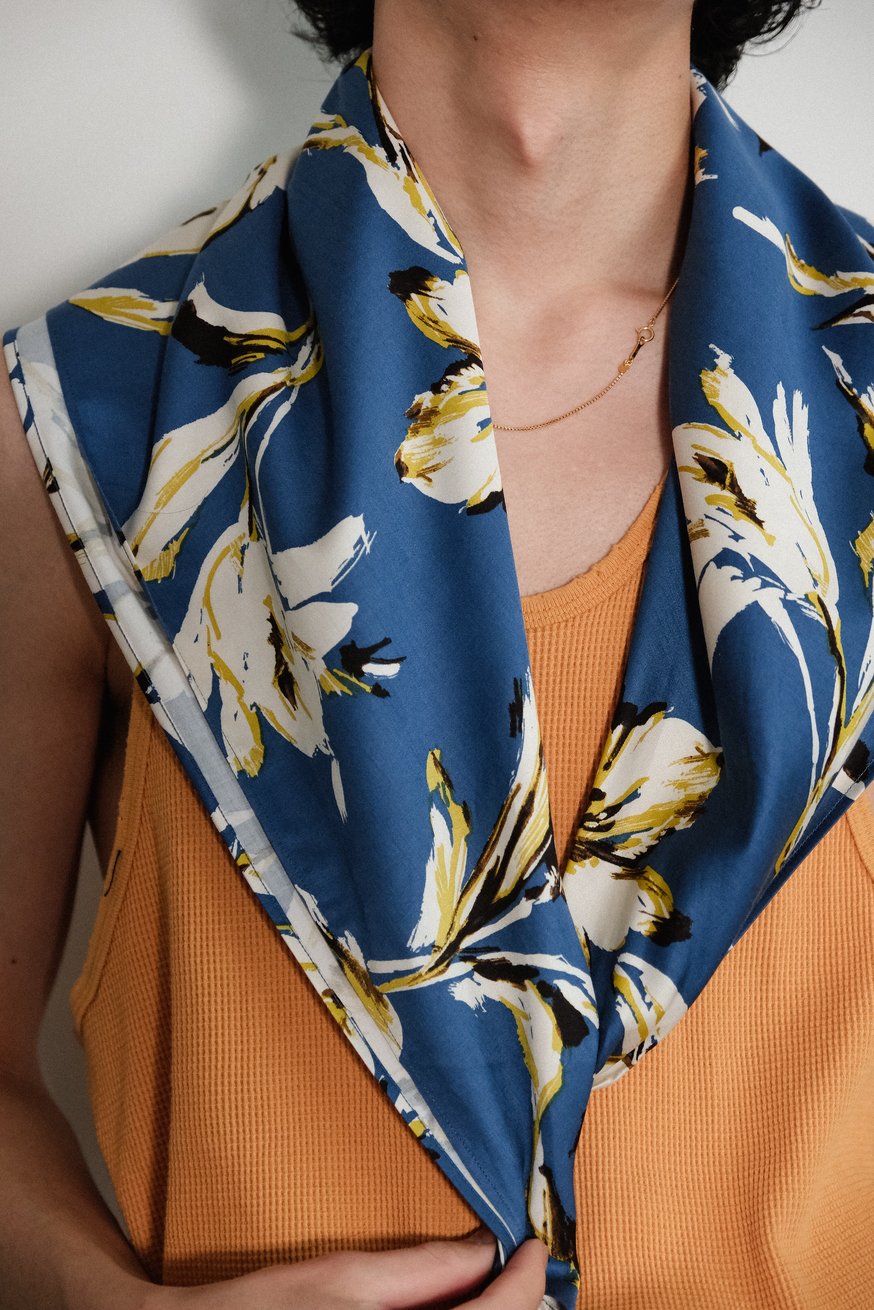 m’s braque CAP-SCARF スカーフ m's braque CAP-SCARF | MusterWerk Sud.