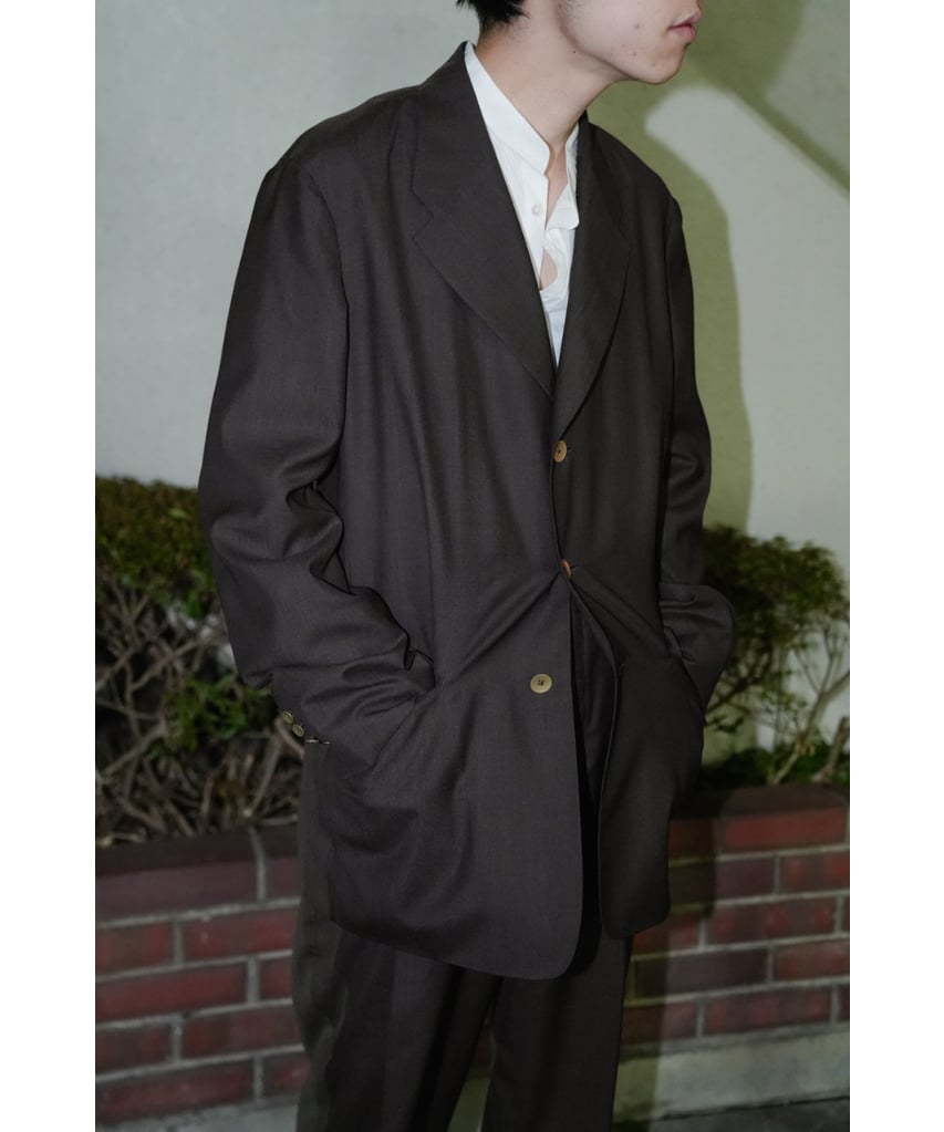BISOWN SHEER WOOL UNCON JACKET | MusterWerk Sud