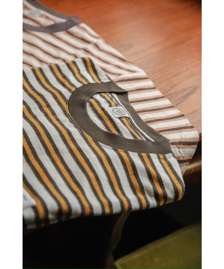 The DUFFER N NEPHEWS SHORT SLEEVE BORDER T-SHIRT