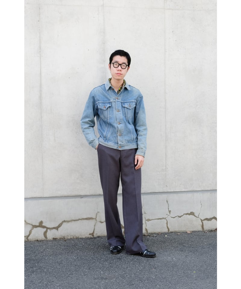 スーツ m's braque NEW FLAIRPANTS MIXTWEED KHAKI m's braque / Flair Pants | twelve