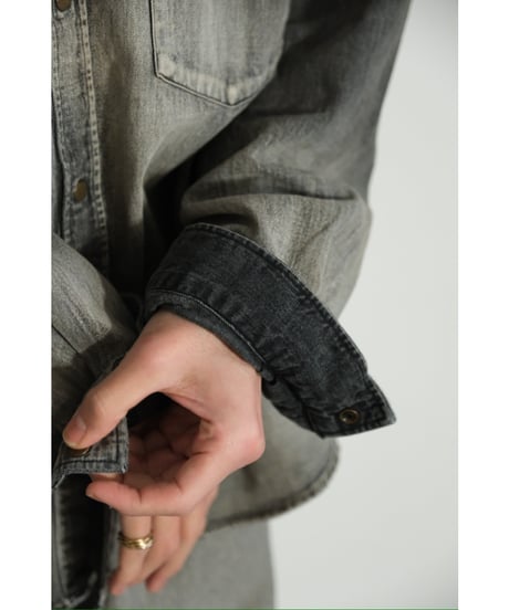 ANCELLM DENIM WESTERN SHIRT