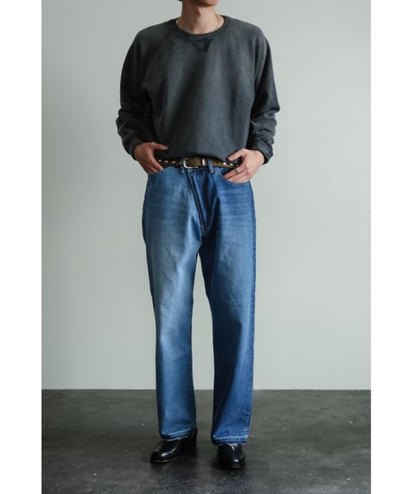 The DUFFER N NEPHEWS SPLIT DENIM PANTS