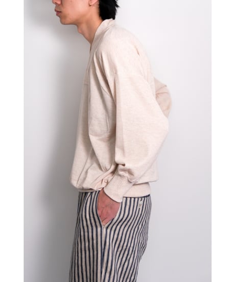 Olde Homesteader "EXTRA COTTON JERSEY" Y Neck Long Sleeve