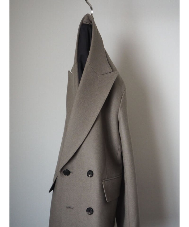The CLASIK ダブルブレストピーコート グレー The CLASIK ダブルブレストピーコート グレー The CLASIK DOUBLE