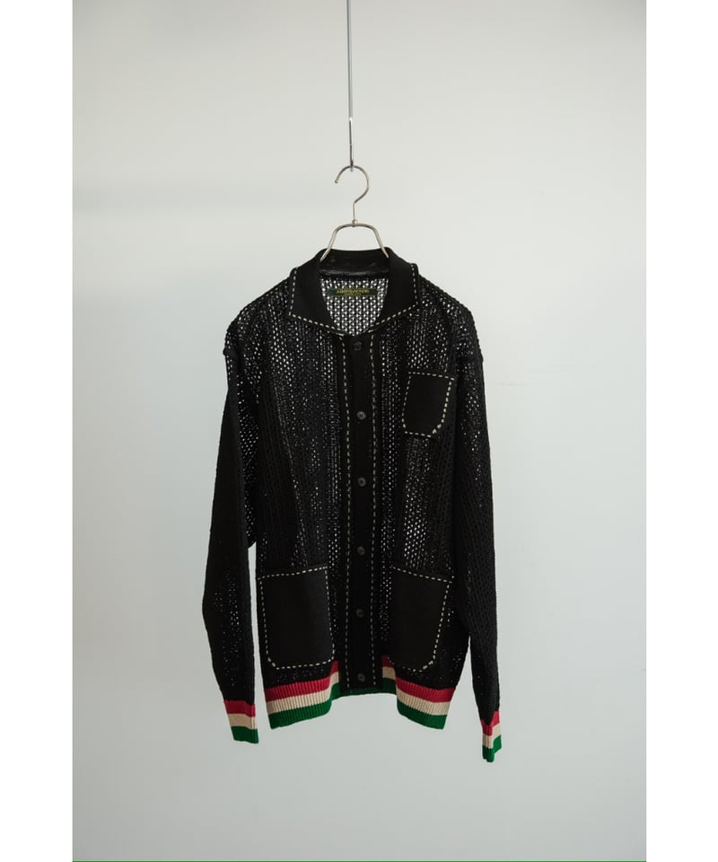 The DUFFER N NEPHEWS MESH YARDIE CARDIE | Muste