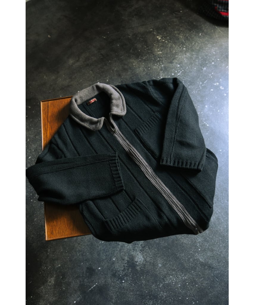 obafer ニット　ジャケット obafer WOOL ZIP JACKET | MusterWerk Sud.