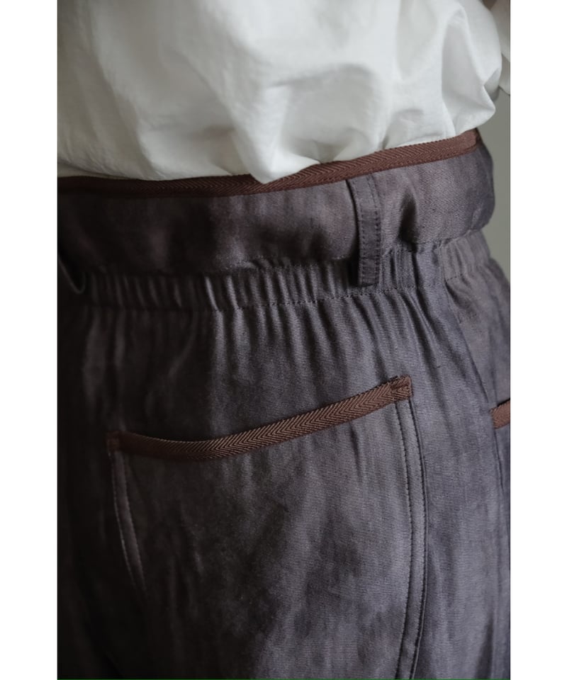 m's braque GATHERED WAIST WIDE PANTS | MusterWe