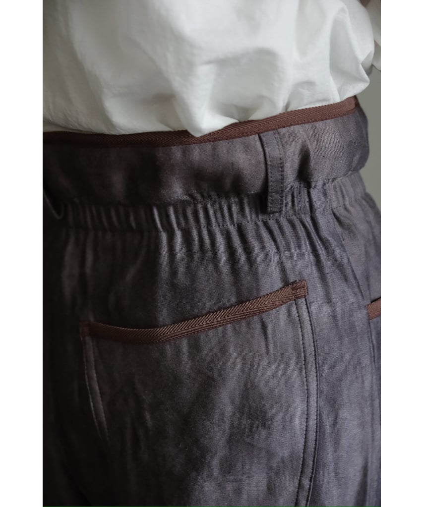 m's braque GATHERED WAIST WIDE PANTS | MusterWe