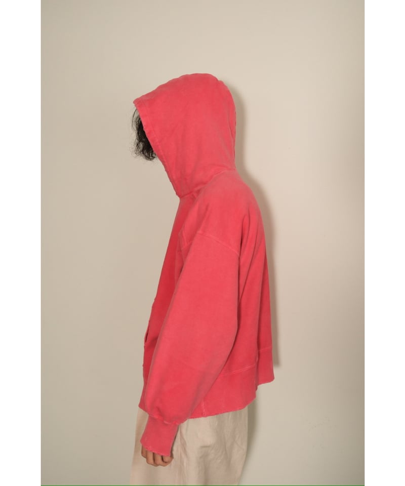 ANCELLM DYED DAMAGE HOODIE | MusterWerk Sud.