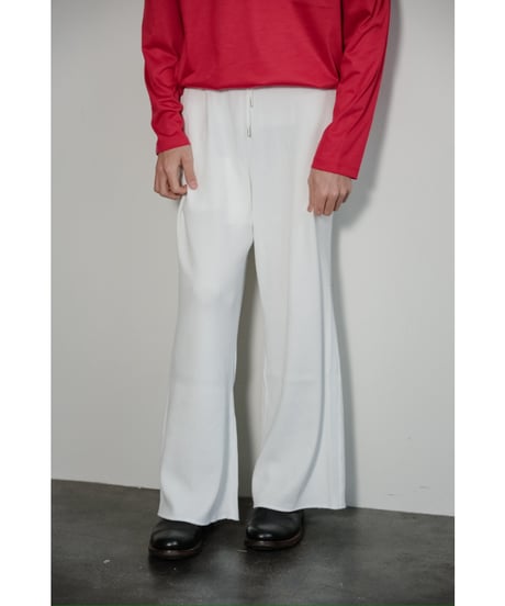 KANEMASA PHIL. 18G Heavy Weight Garment Dye Waffle Pants