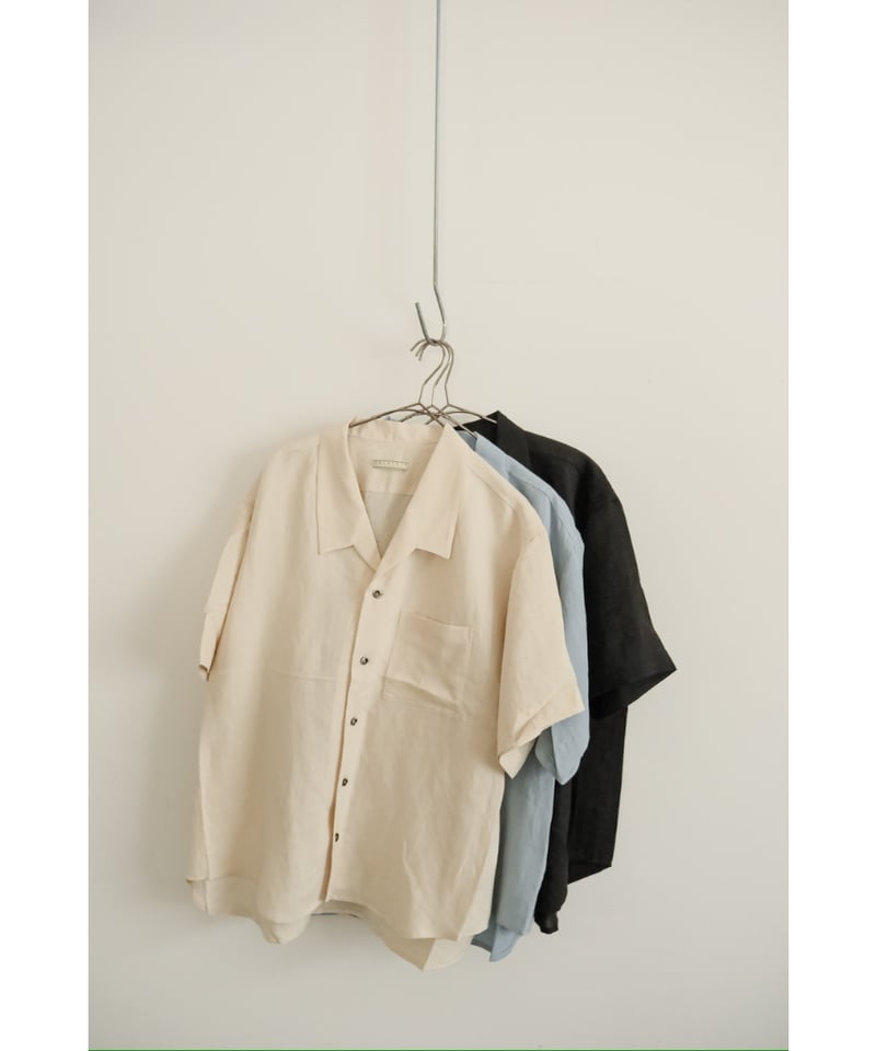 トップス Gorsch Vintage Cotton Open Collar Shirt Gorsch Open Collar Short Sleeve Shirt | MusterW