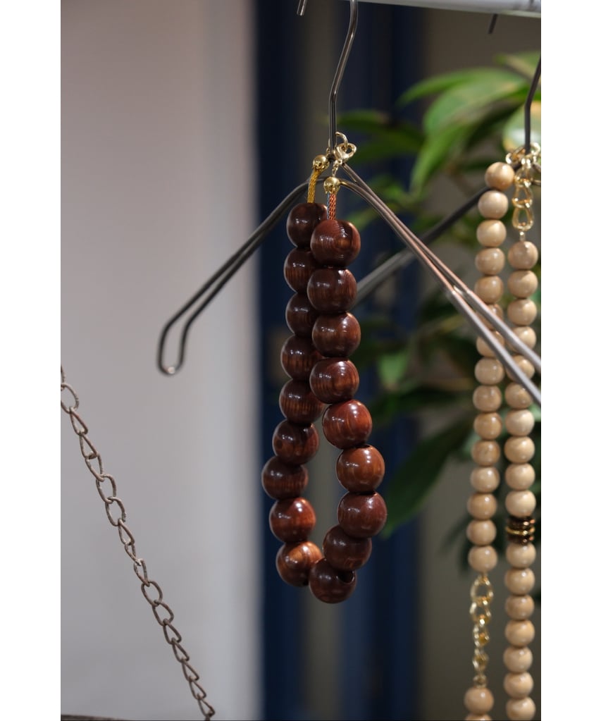 アクセサリー M'S BRAQUE TRICOLOR CODES WOOD NECKLACE m's braqueのネックレス | cliché