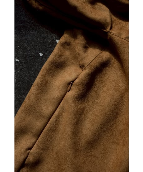 ANCELLM VEAGAN SUEDE KIMONO BLOUSON