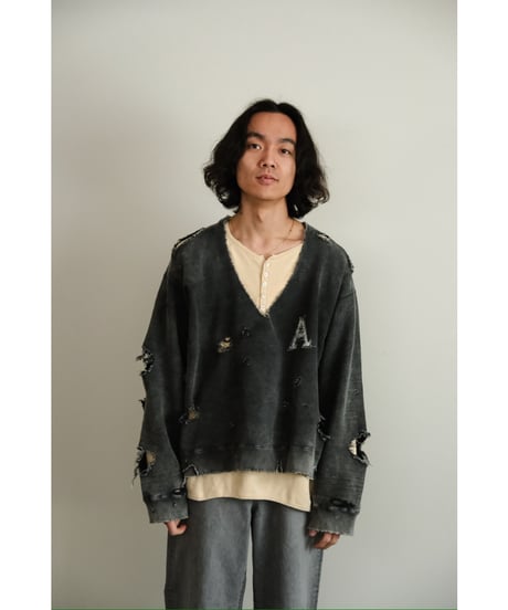 ANCELLM HARD CRASH SWEAT SHIRT