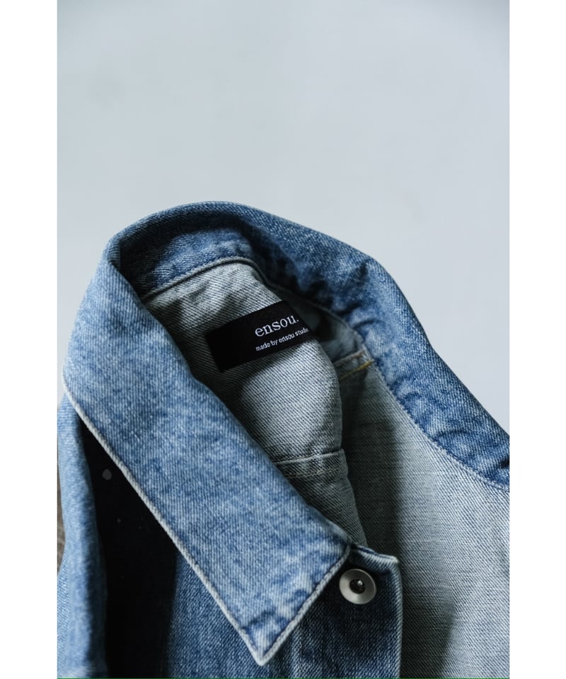 ensou. Erased Jean Jacket-Splash | MusterWerk Sud.