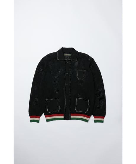 The DUFFER N NEPHEWS MESH YARDIE CARDIE