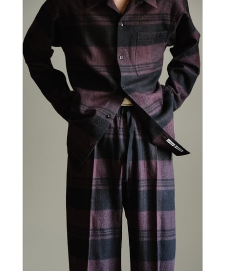 POSTELEGANT Cotton Wool Pajama Shirt