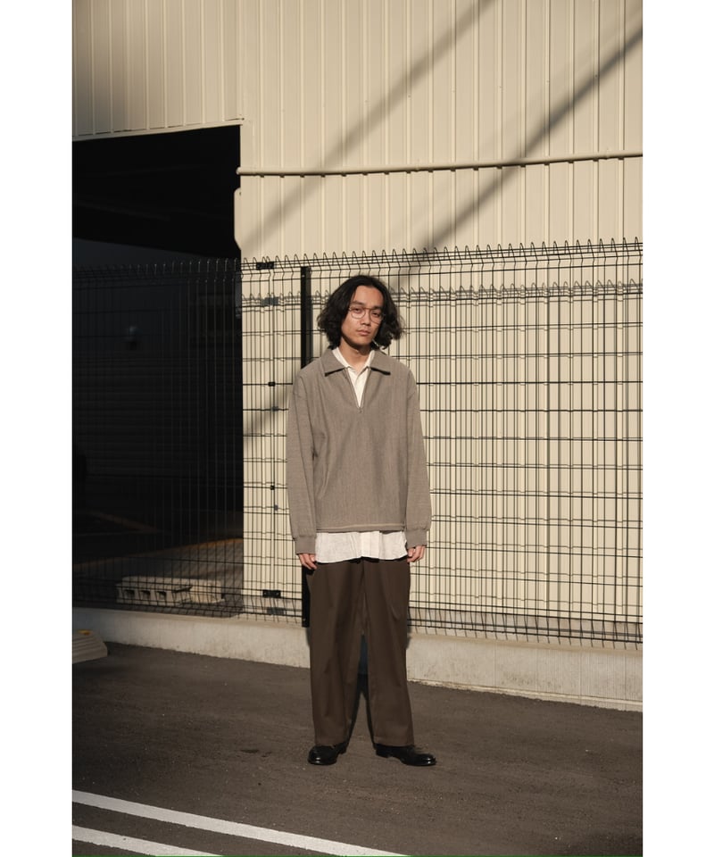 ULTERIOR CHAMBRAY SOFT GABARDINE DRAWSTRING PAN